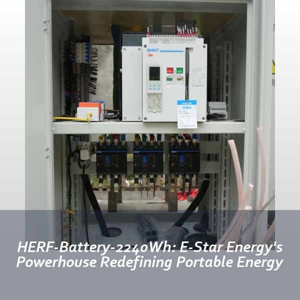 HERF-Battery-2240Wh: E-Star Energy's Powerhouse Redefining Portable Energy